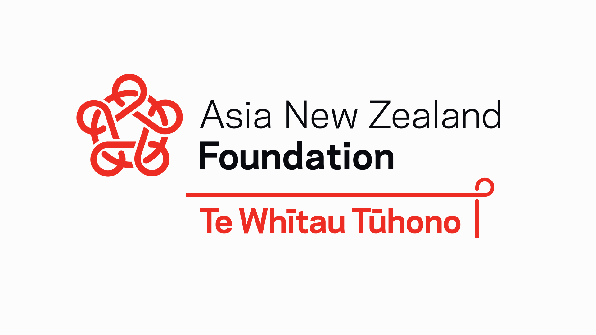 Asia New Zealand Foundation's logo incorporating it's Maori name