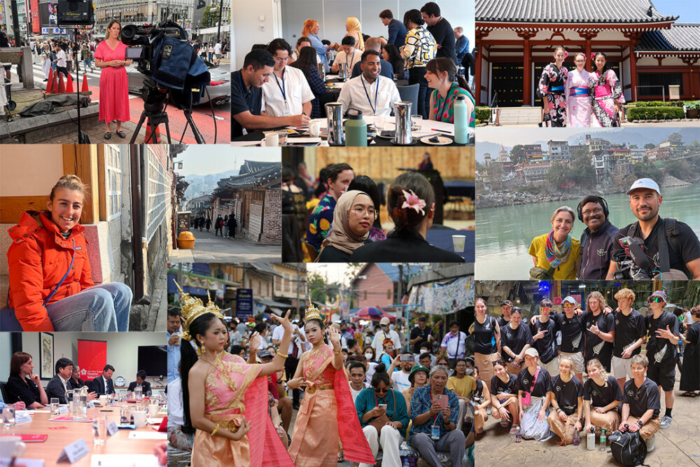 A montage of ten photos illustrating some of the events the Foundation has supported over the past year